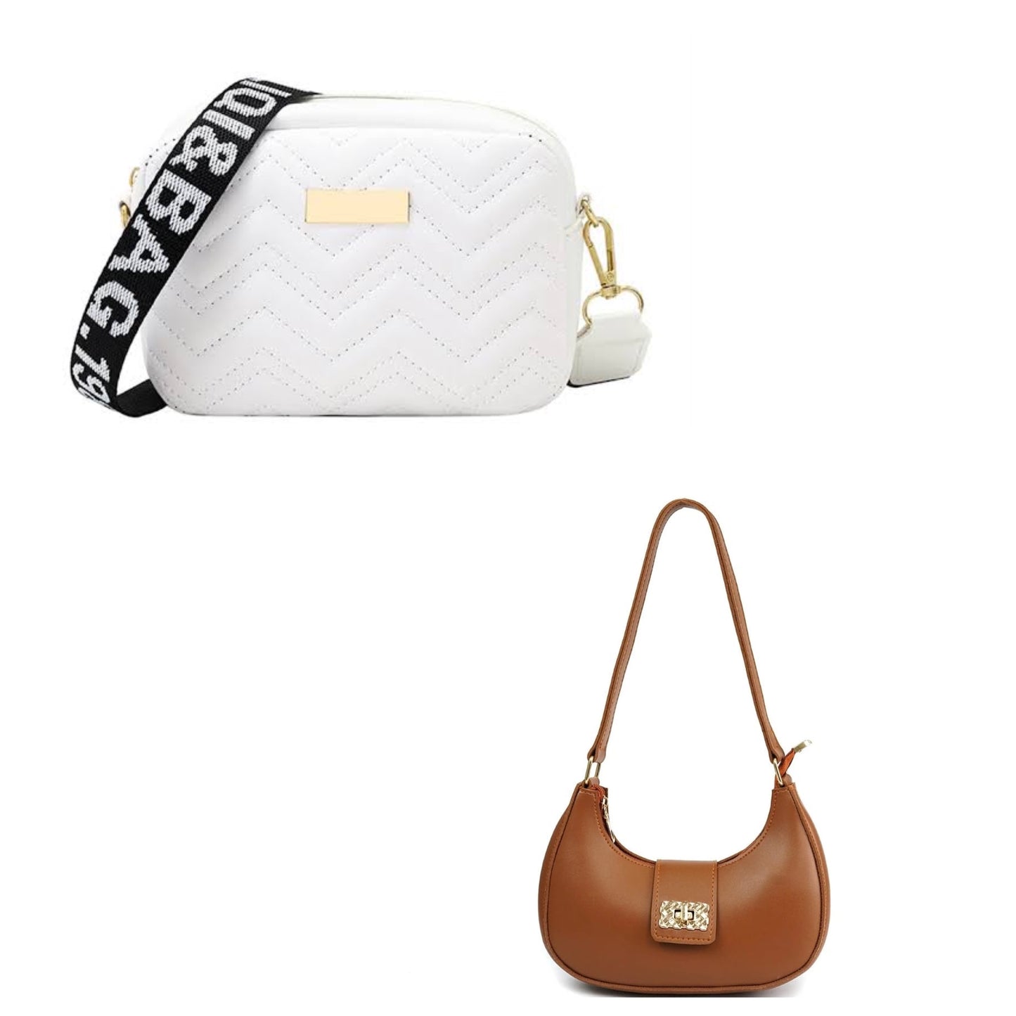✨ Exclusive Combo Deal – Moon Bag+ Serrela Crossbody| Save Big on Stylish Essentials