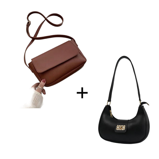 ✨ Exclusive Combo Deal – Moon Bag+ Serrela Crossbody| Save Big on Stylish Essentials