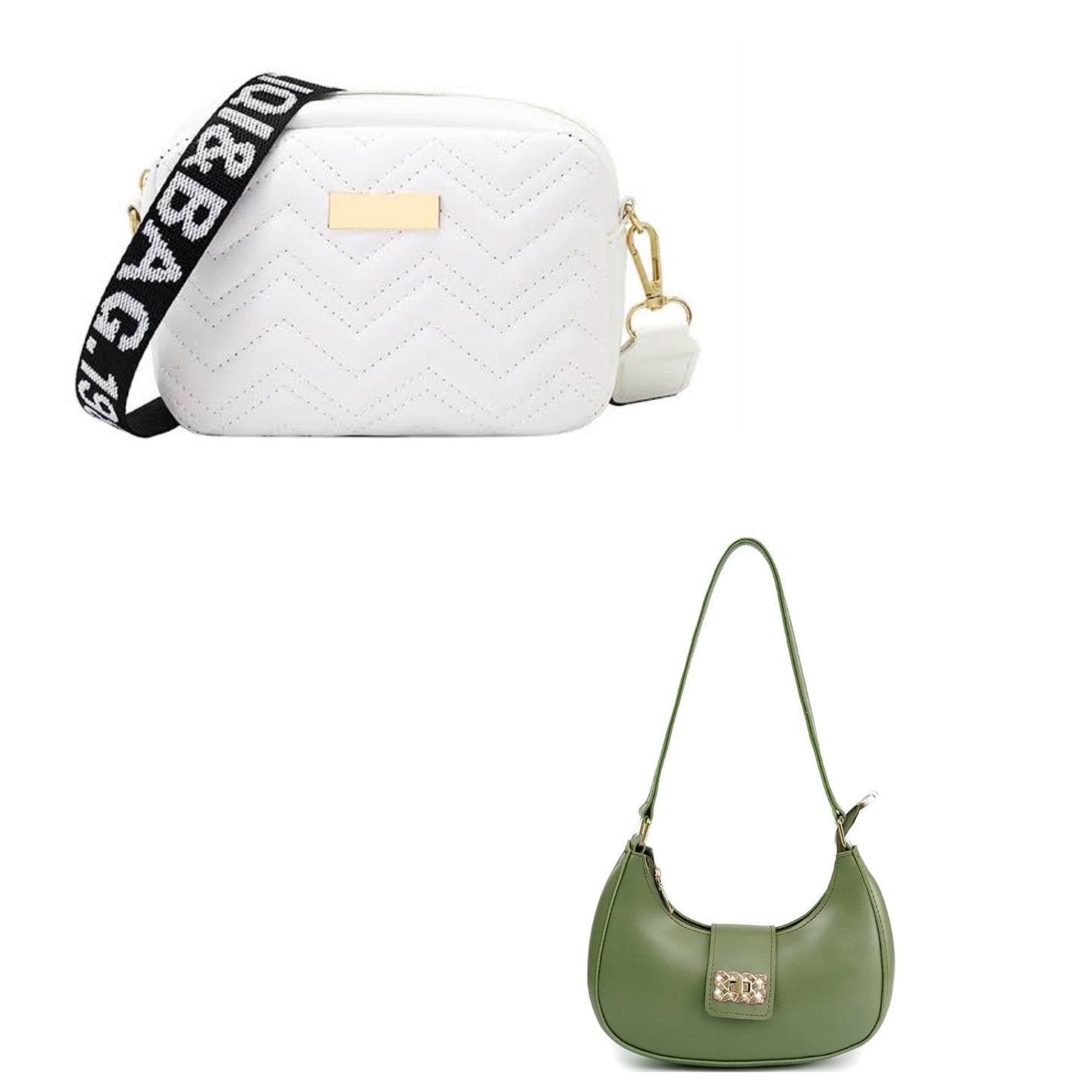 ✨ Exclusive Combo Deal – Moon Bag+ Serrela Crossbody| Save Big on Stylish Essentials