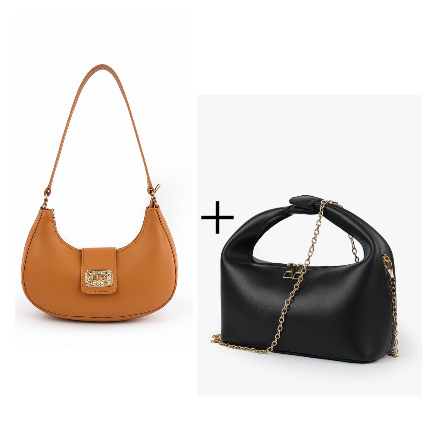 ✨ Exclusive Combo Deal – Moon Bag+ Serrela Crossbody| Save Big on Stylish Essentials